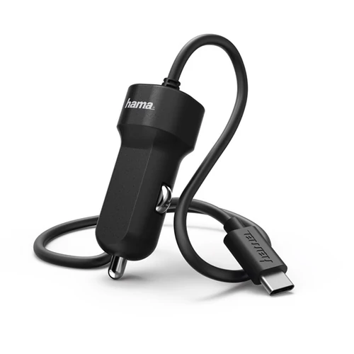 HAMA 173618, AUTÓS TÖLTŐ USB TYPE-C, 3A
