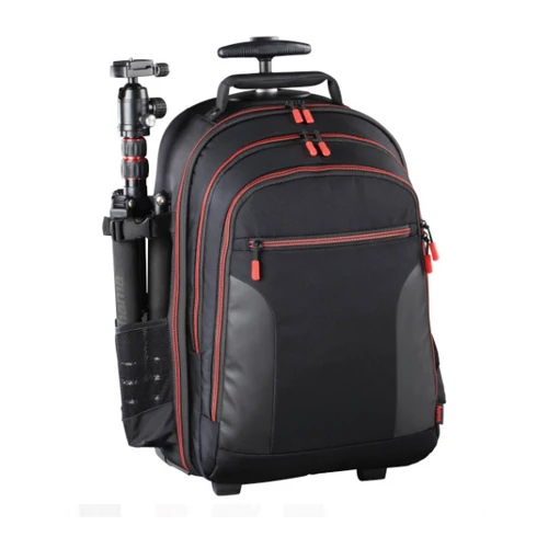 HAMA 139854, FOTÓS HÁTIZSÁK "MIAMI 200 III" TROLLEY, FEKETE
