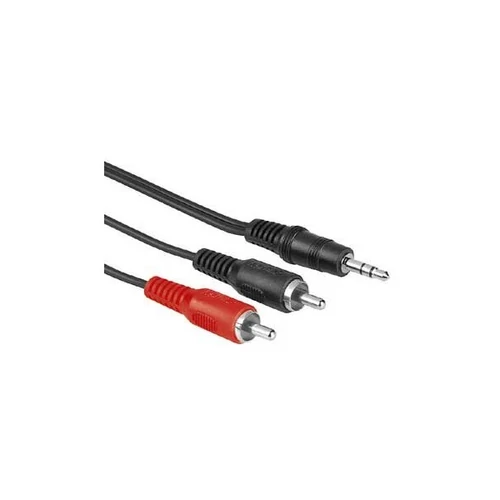 HAMA 43333, ST 3,5MM JACK-2RCA ÖSSZEKÖTŐKÁBEL 2,0M