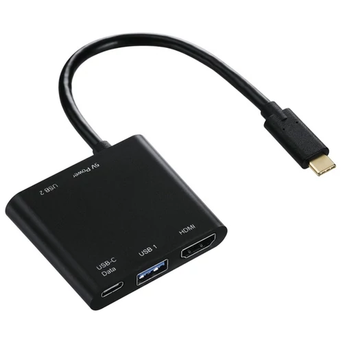 HAMA 135729, 4in1 USB-C MULTIPORT ADAPTER (2x USB 3.1 / HDMI / USB-C)