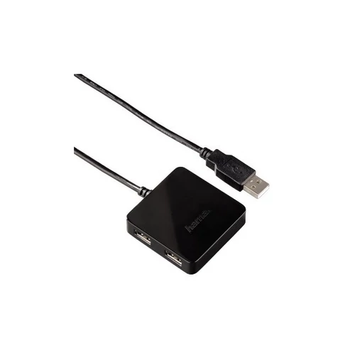 HAMA 12131, USB 2.0 HUB (4 DB USB PORT), fekete