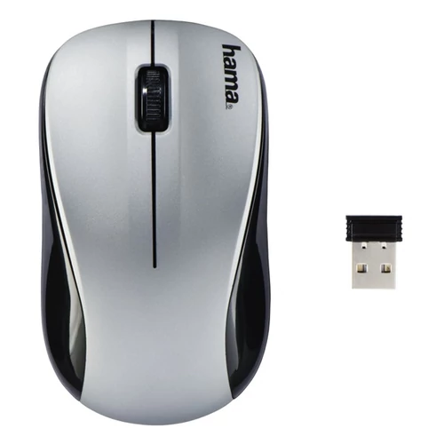 HAMA VEZETÉK NÉLKÜLI OPTIKAI EGÉR "AM-8100", EZÜST