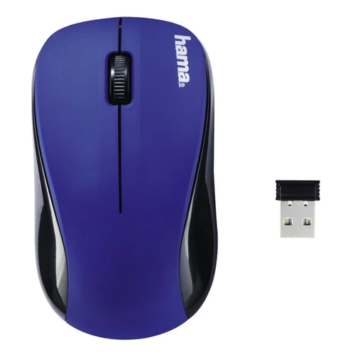 HAMA VEZETÉK NÉLKÜLI OPTIKAI EGÉR "AM-8100", KÉK