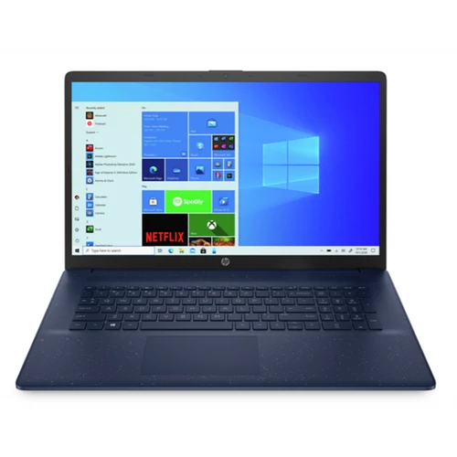 HP 17-cn0005nh, 17.3" FHD AG IPS, Core i3-1125G4, 8GB, 256GB SSD, Win 10, kék