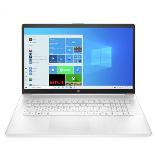 HP 17-cn0007nh, 17.3" FHD AG IPS, Celeron N4020, 4GB, 256GB SSD, Win 10, fehér