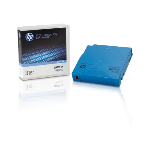 HP Adatkazetta Ultrium LTO5 3,0 TB RW Non-Custom Label Data Cartridge 20 Pack