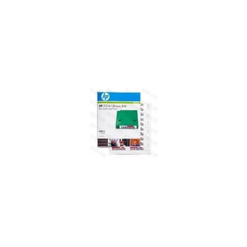 HP Adatkazetta cimke csomag LTO4 RW BAR CODE / 100 DB