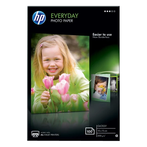 HP Fotópapír EVERYDAY 10*15/100, 200g/m2