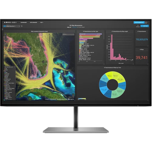 HP LED IPS Monitor 27" Z27k G3 4K AG 3840x2160, 16:9, 1000:1, 350cd, DisplayPort, HDMI, fekete