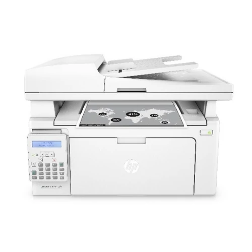 HP Lézer MFP NY/M/S/F LJ Pro M130fn, ff, USB/Háló, 256MB, A4 22lap/perc FF, 600x600, Síkágyas, ADF,Fax