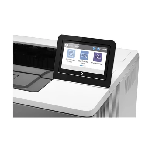 HP Lézernyomtató LJ Enterprise M507x, fekete, 512MB, USB/Háló/WiFi, A4 43lap/perc FF, 1200x1200, duplex, tálca