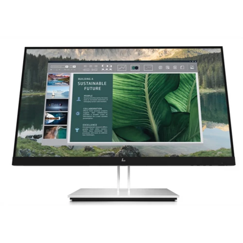 HP LED Monitor 23.8" EliteDisplay E24u G4 AG IPS 1920x1080, 16:9, 1000:1, 250cd, 5ms, HDMI, DisplayPort, fekete