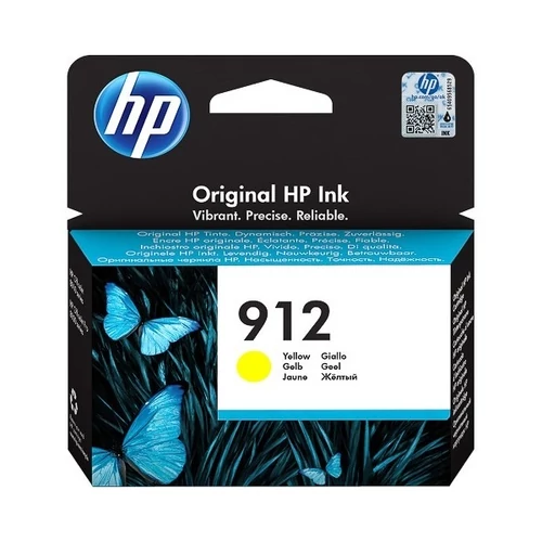 HP Patron 3YL79AE (HP No912) Officejet, sárga, 315/oldal
