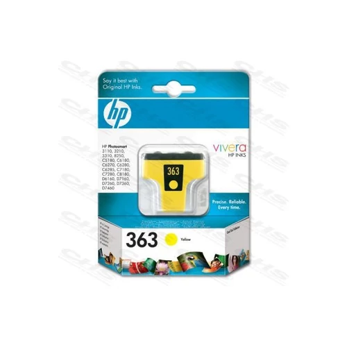 HP Patron No363 Sárga (Yellow) 6ml
