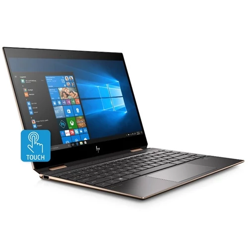 HP Spectre x360 13-aw0001nh, 13.3" FHD BV IPS Touch, Core i5-1035G4, 8GB, 512GB SSD, Win 10, fekete