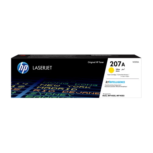 HP Toner (207A) W2212A sárga 1250/oldal M255/M282/M283