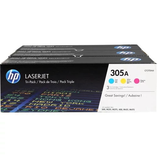HP Toner 305A CLJ M375/451/475 kék/piros/sárga 3-as csomag 2600/oldal
