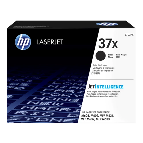 HP Toner (37X) CF237X fekete 25000/oldal M608/M609/M631/M632