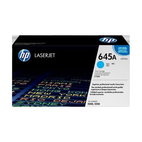 HP Toner 645A CLJ 5500 kék 12000/oldal