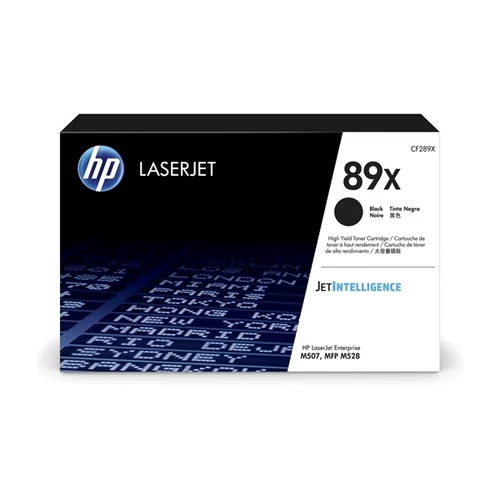 HP Toner (89X) CF289X fekete 10000/oldal M507/M528