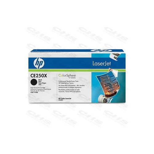 HP Toner CLJ CE250X fekete 10500/lap