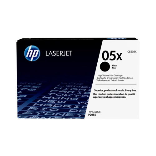 HP Toner LJ CE505X, 6500/oldal, fekete