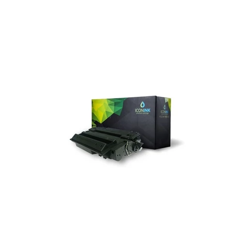 ICONINK toner, HP CE255X CRG524  , Fekete ,  12500 oldal