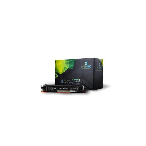 ICONINK toner, HP CE310A CRG129 CRG329 CRG429 CRG529 CRG729 CRG929  , Fekete ,  1200 oldal