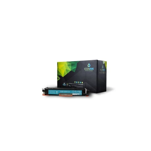 ICONINK toner, HP CE311A CRG129 CRG329 CRG429 CRG529 CRG729 CRG929 , Kék ,  1000 oldal