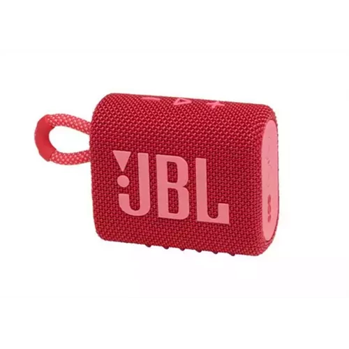 JBL Go 3 (hordozható, vízálló hangszóró), Piros