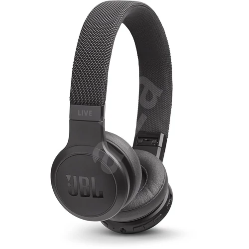 JBL LIVE 400BT (Wireless On-Ear Headphones), Fekete