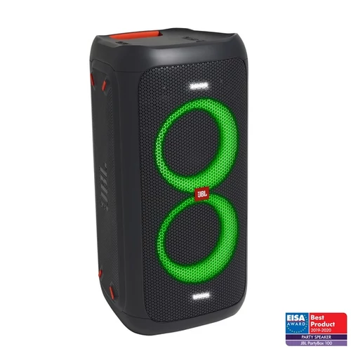JBL PartyBox 100, bluetooth hangszóró (fekete), JBLPARTYBOX100, Portable Bluetooth speaker
