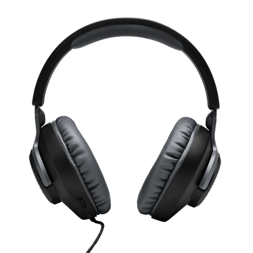 JBL Quantum 100 (Vezetékes, gaming fejhallgató mikrofonnal), Fekete