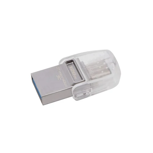 KINGSTON Pendrive 128GB, DT MicroDuo 3C USB 3.1 + Type-C (100/15)
