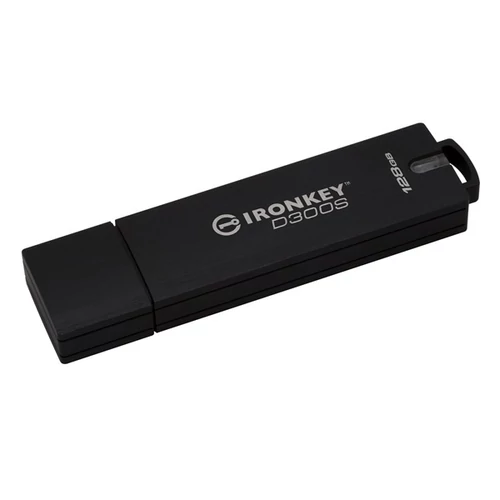 KINGSTON Pendrive 128GB, IronKey D300S AES 256 XTS, Serialized