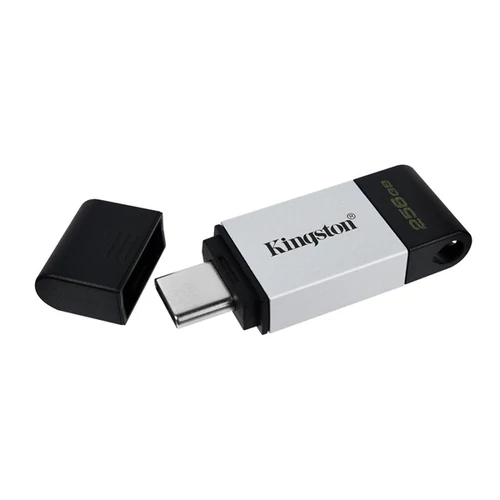 KINGSTON Pendrive 256GB, DT 80 200MB/s USB-C 3.2 Gen 1