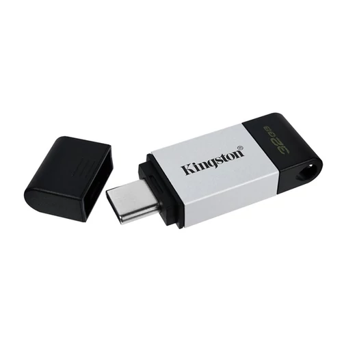 KINGSTON Pendrive 32GB, DT 80 200MB/s USB-C 3.2 Gen 1