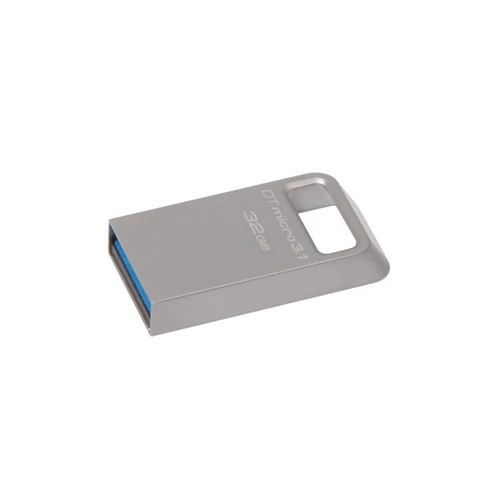 KINGSTON Pendrive 32GB, DT Micro fém USB 3.1 (100/15)
