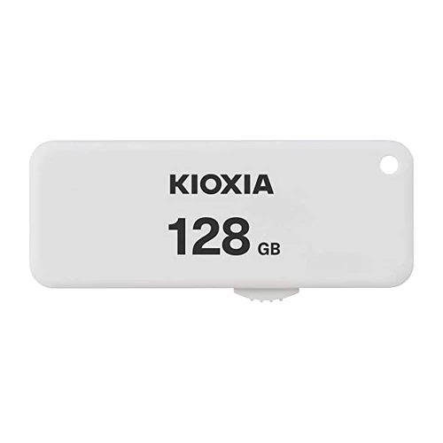 KIOXIA Pendrive 128GB, Yamabiko USB 2.0, Fehér (TOSHIBA)