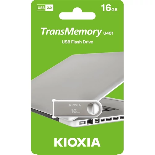 KIOXIA Pendrive 16GB, Owahri USB 2.0, Ezüst (TOSHIBA)