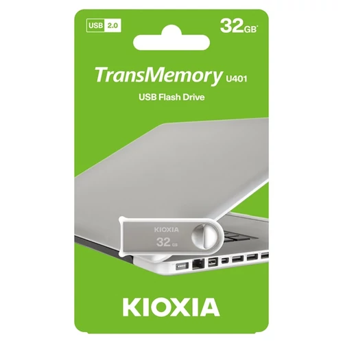 KIOXIA Pendrive 32GB, Owahri USB 2.0, Ezüst (TOSHIBA)