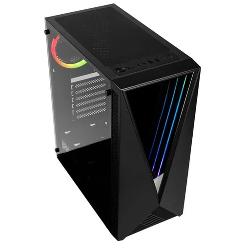KOLINK Ház VOID RGB ATX Edzett üveg, Fekete