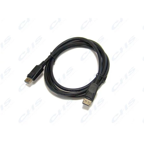 KOLINK Kábel Display Port (apa) - Display Port (apa), Monitor Kábel, 2K FHD, 2 méteres, fekete