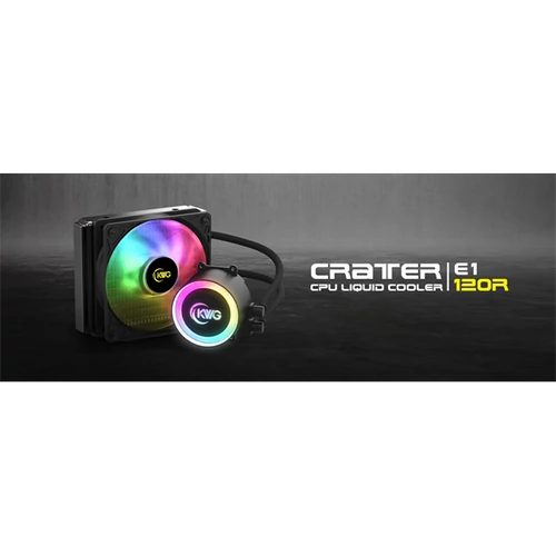 KWG CPU vízhűtő CARTER E1-120R