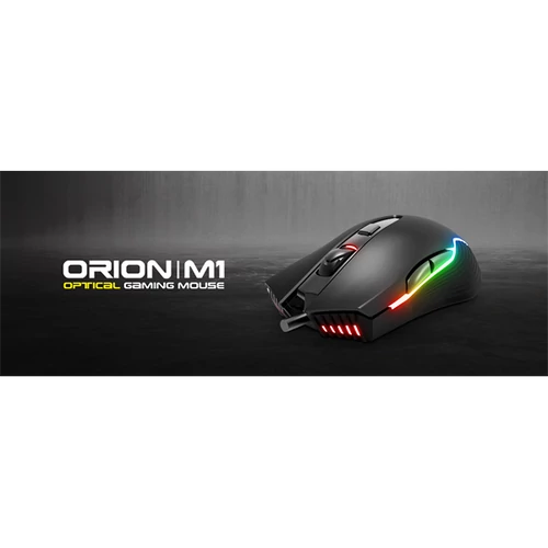 KWG vezetékes gaming egér ORION M1 RGB