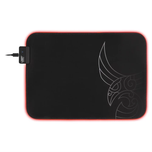L33T Gaming Karlvagn - RGB Gaming mousepad (M) Fast surface. 355*255*3 mm