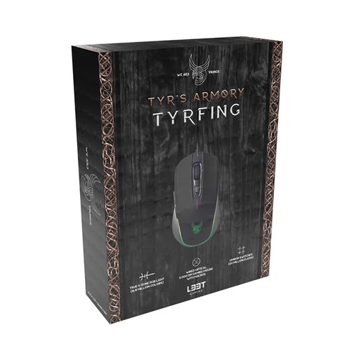 L33T Gaming TYRFING - Gamer egér 6 BUTTONS. 10.000 DPI