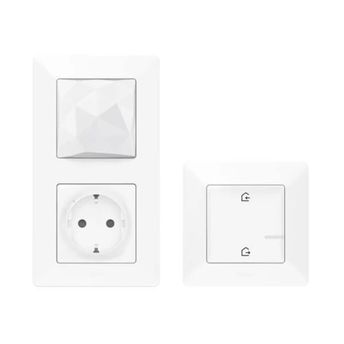 LEGRAND Intelligens kezdő csomag - Központi egység intelligens csatlakozóaljzattal +főkapcsoló Valena Life Netatmo fehér