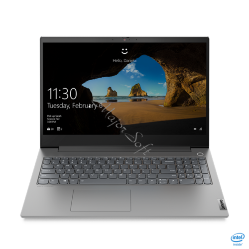LENOVO ThinkBook 15p IMH, 15.6" FHD, Intel Core i5-10300H (4C, 2.5GHz), 8GB, 256GB SSD, Nvidia GTX1650 4GB, NOOS, Grey