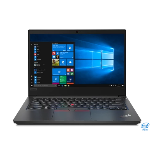 LENOVO ThinkPad E14, 14.0" FHD, Intel Core i5-10210U (4C, 4.2GHz), 8GB, 256GB SSD, Win10 Pro, Black.